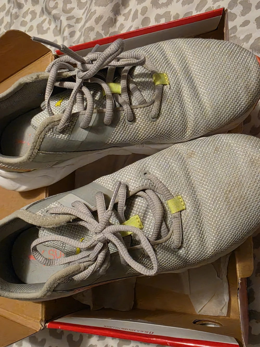 Puma Women's Lightweight Gray Athletic Shoes with Pink Accents